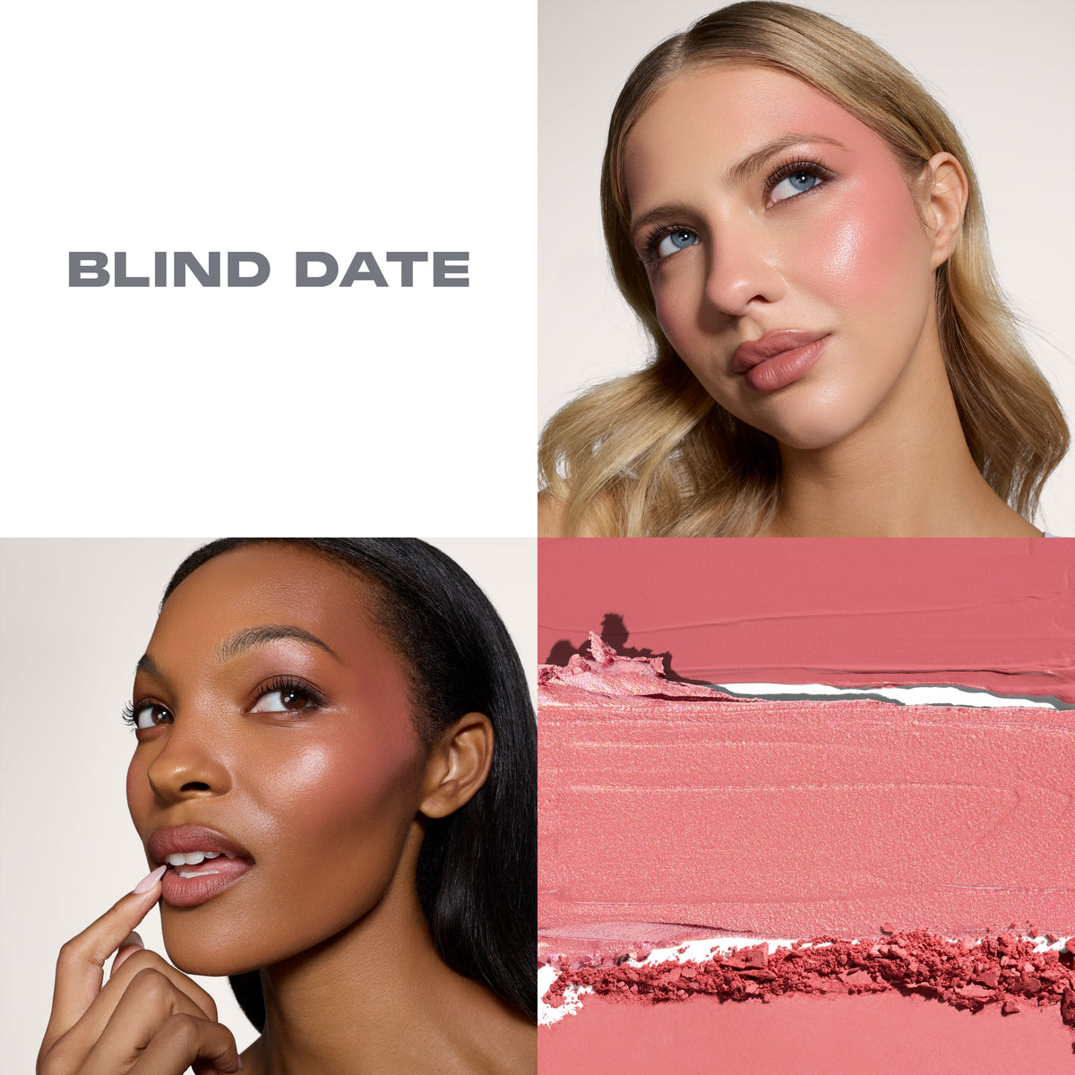 Morphe Cheek Thrills - Blind Date - labelled models