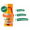 Garnier Fructis Hair Food Mascarilla Cabello 3 en 1 Papaya Acondicionadores sin siliconas