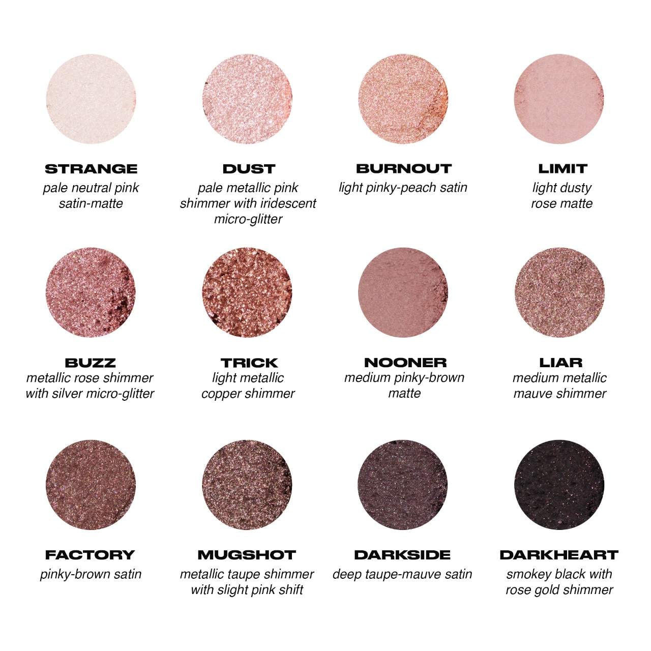 Paleta de sombras de ojos Naked3 Soft Pink