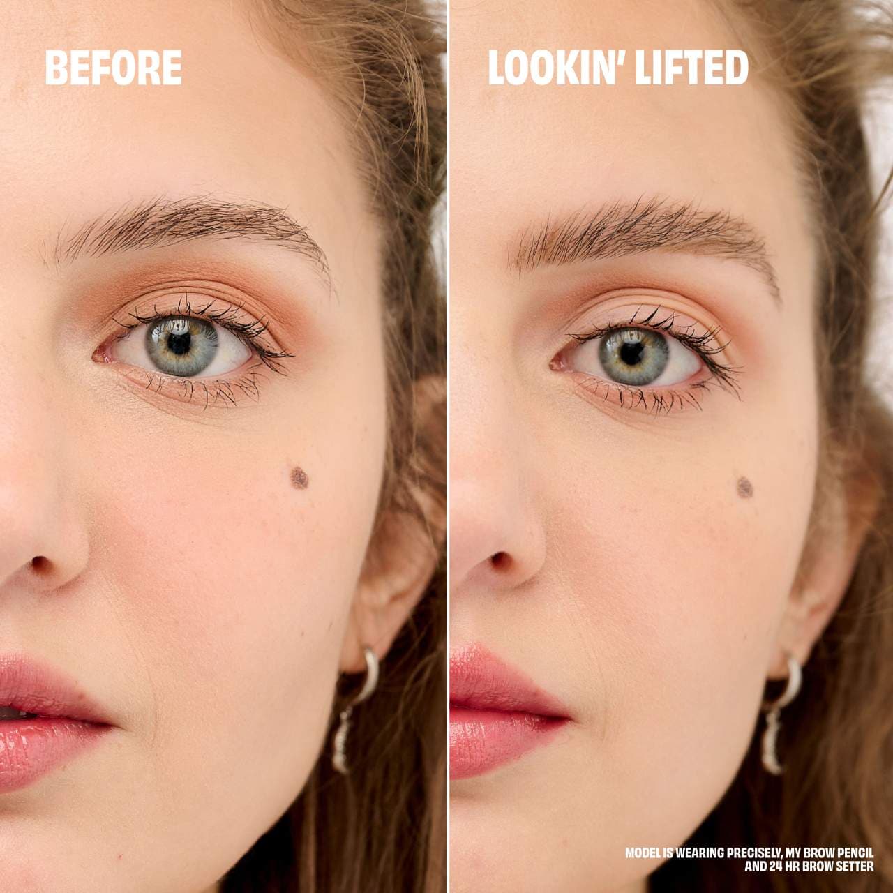 Gel transparente para cejas 24-HR Brow Setter con efecto laminado