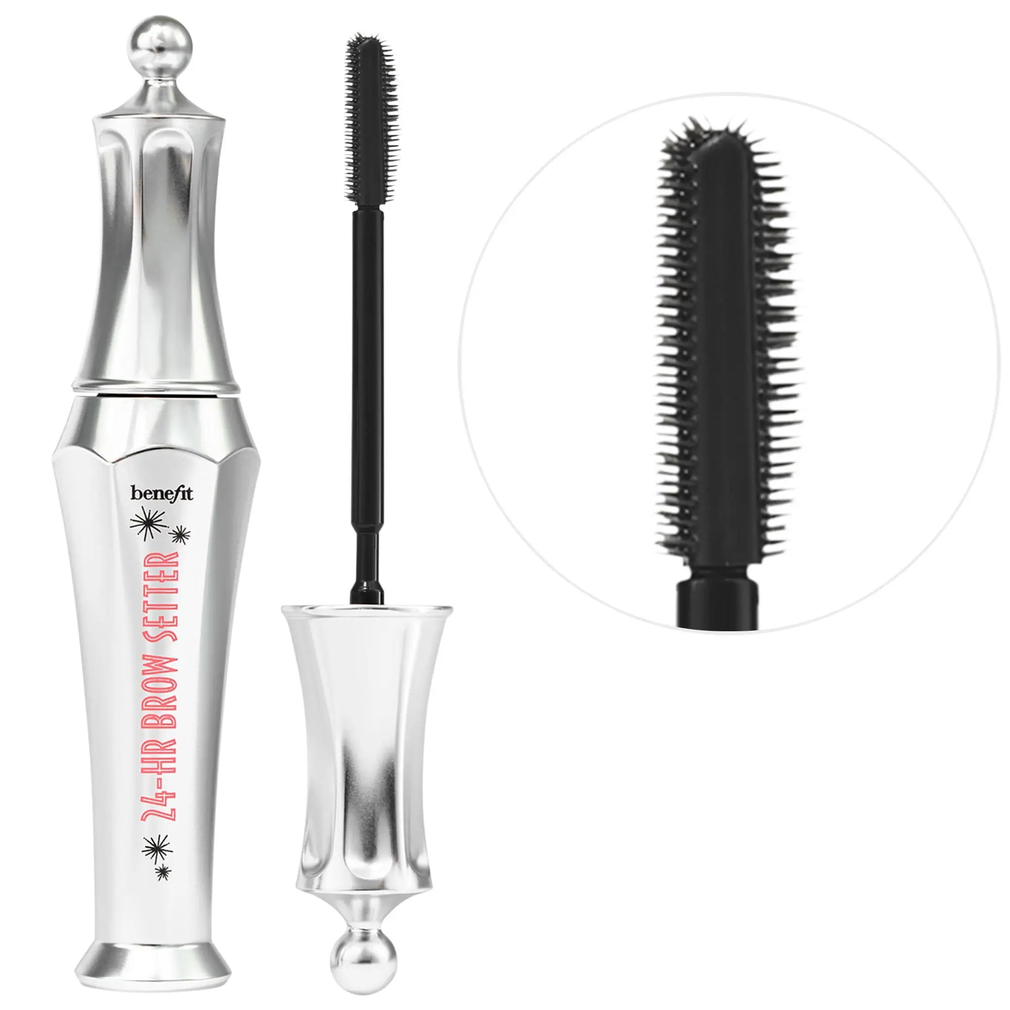 Gel transparente para cejas 24-HR Brow Setter con efecto laminado