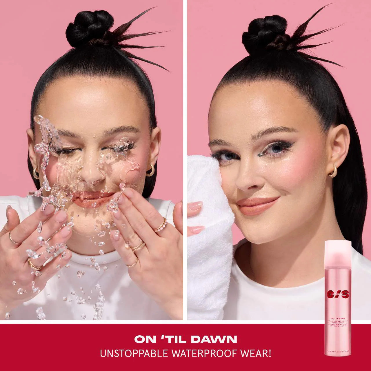 Spray fijador matificante resistente al agua On 'Til Dawn