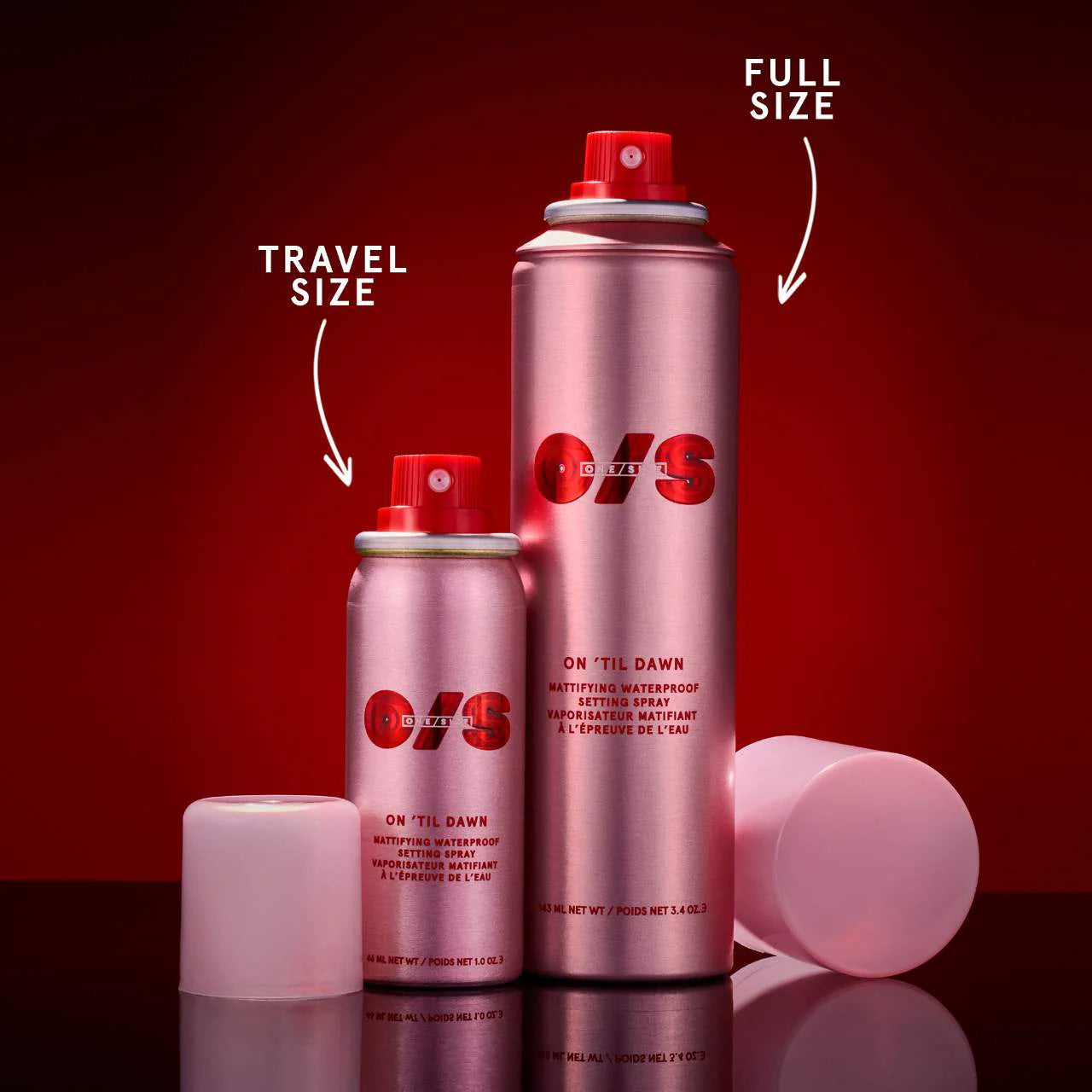 Spray fijador matificante resistente al agua On 'Til Dawn
