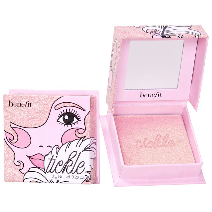 Iluminadores en polvo con acabado brillante Cookie and Tickle