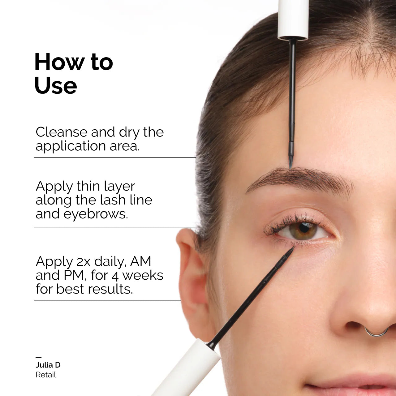 Multi-Peptide Lash and Brow Serum