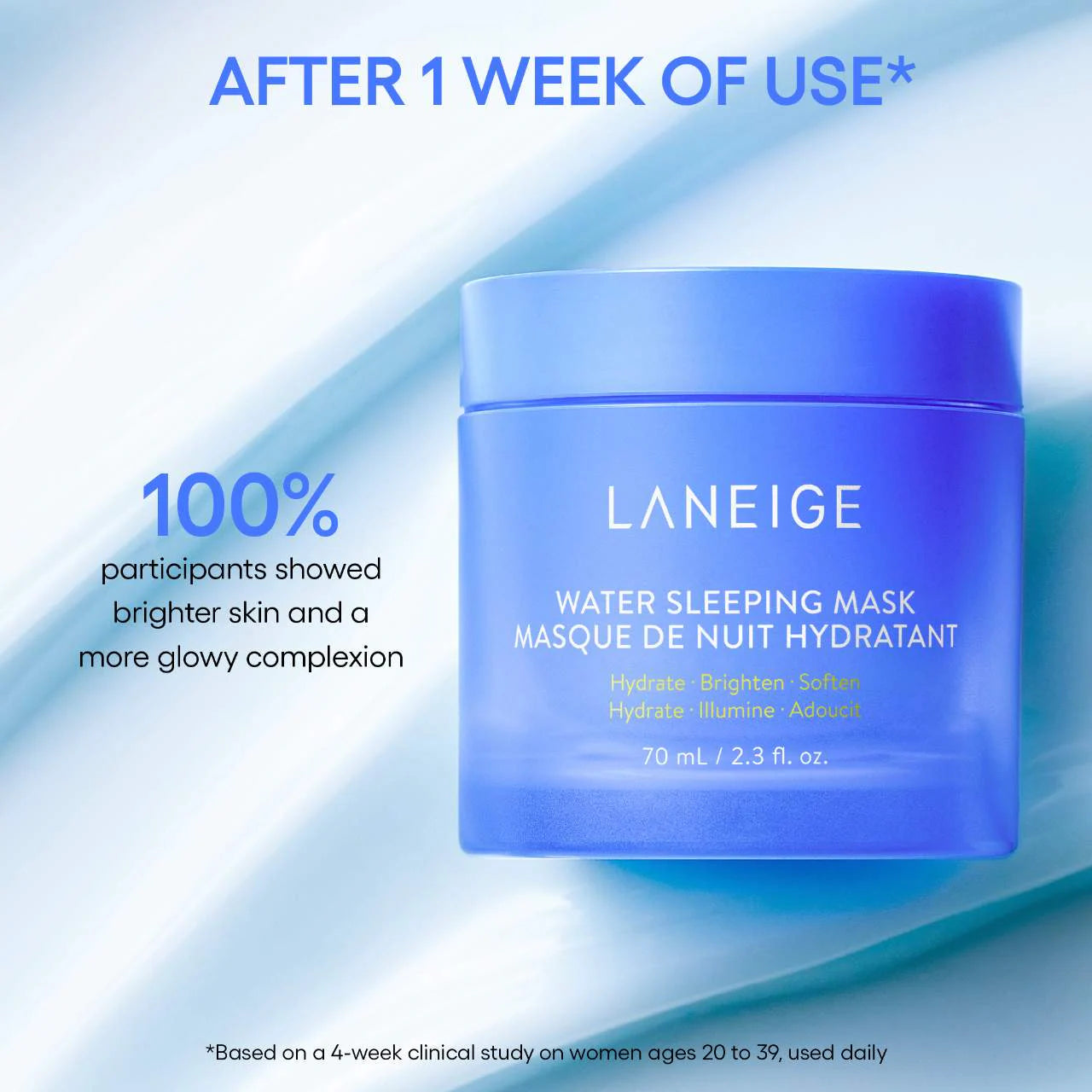 Water Sleeping Mask with Niacinamide & Squalane
