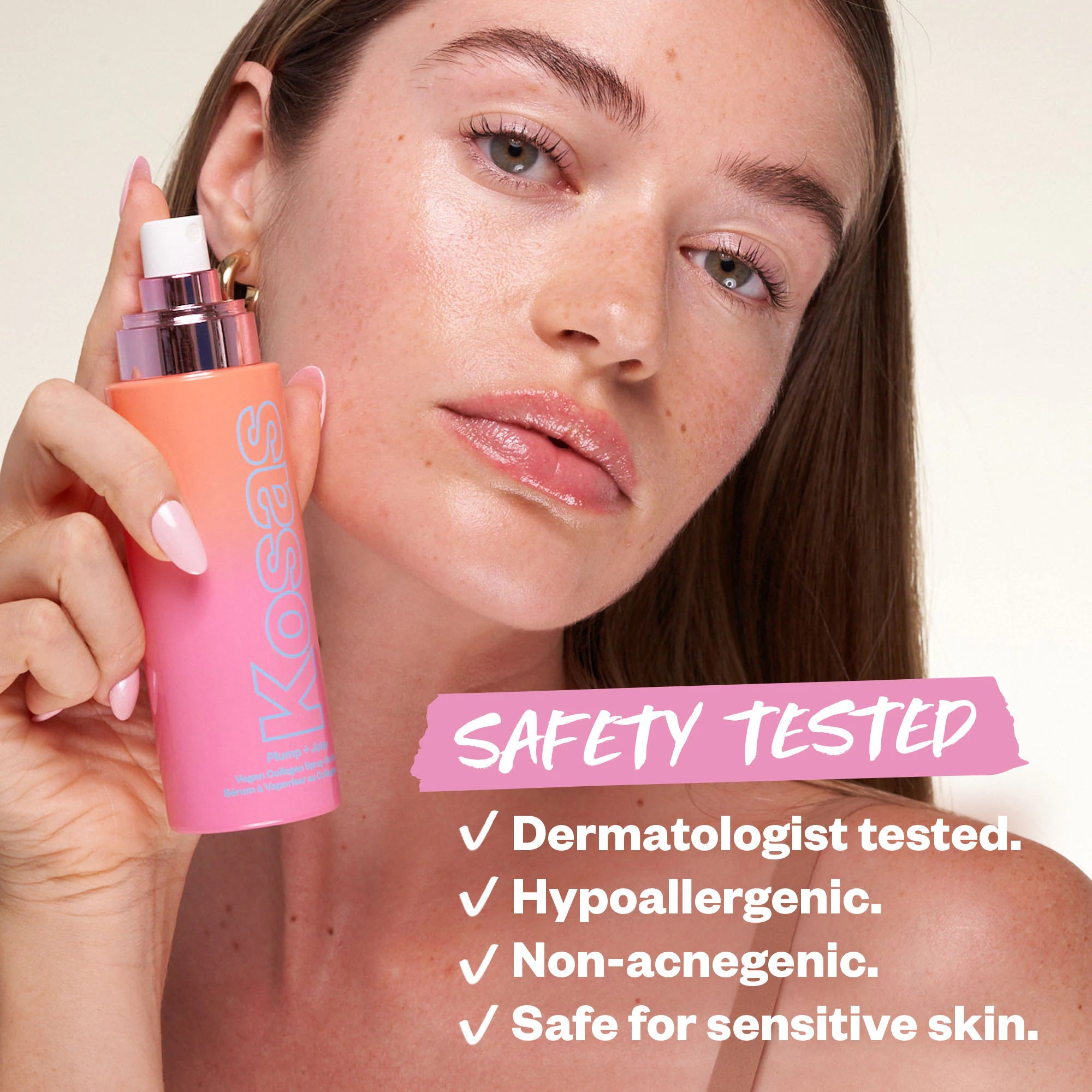 Plump + Juicy Vegan Collagen + Probiotic Spray-On Serum