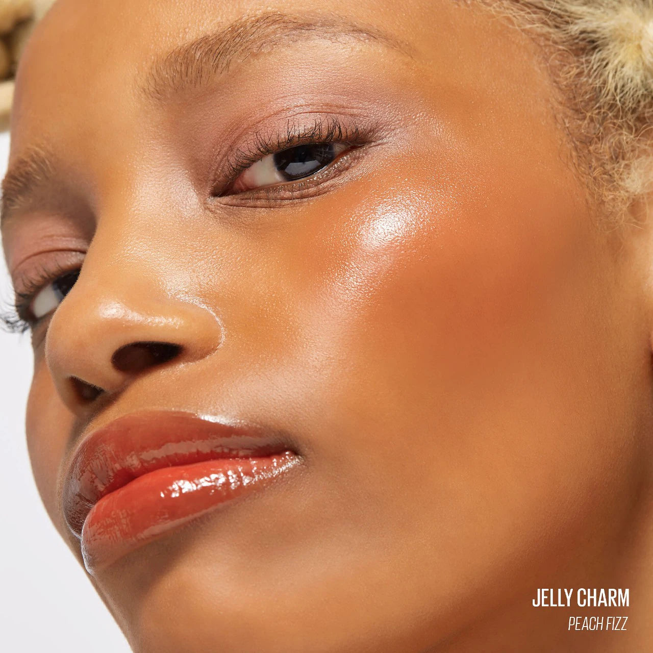 Jelly Charm Glazed Lip Stain & Blush With Keychain