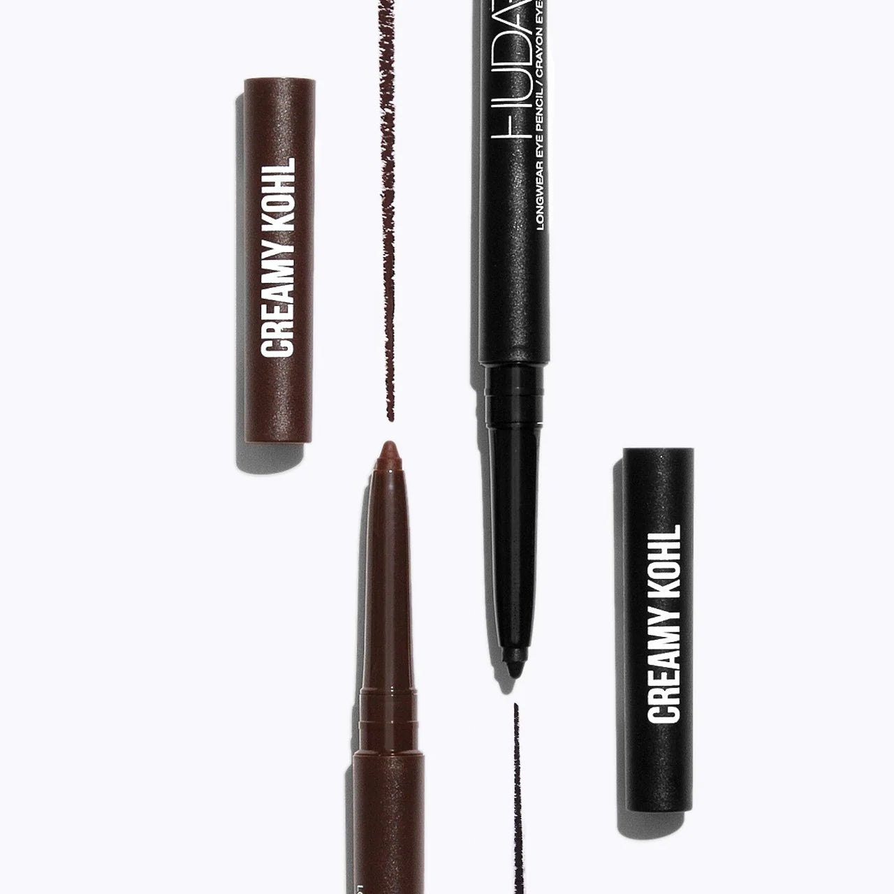 Lápiz de ojos cremoso de larga duración Kohl
