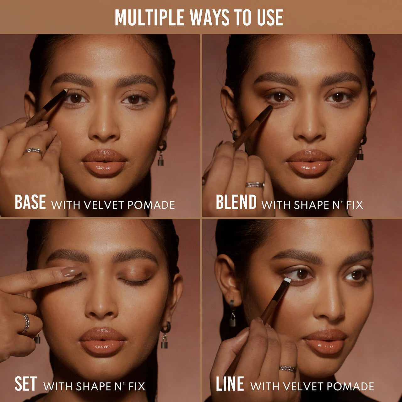 Groundwork: Definiendo tonos neutros - Paleta para ojos, cejas, rostro y labios
