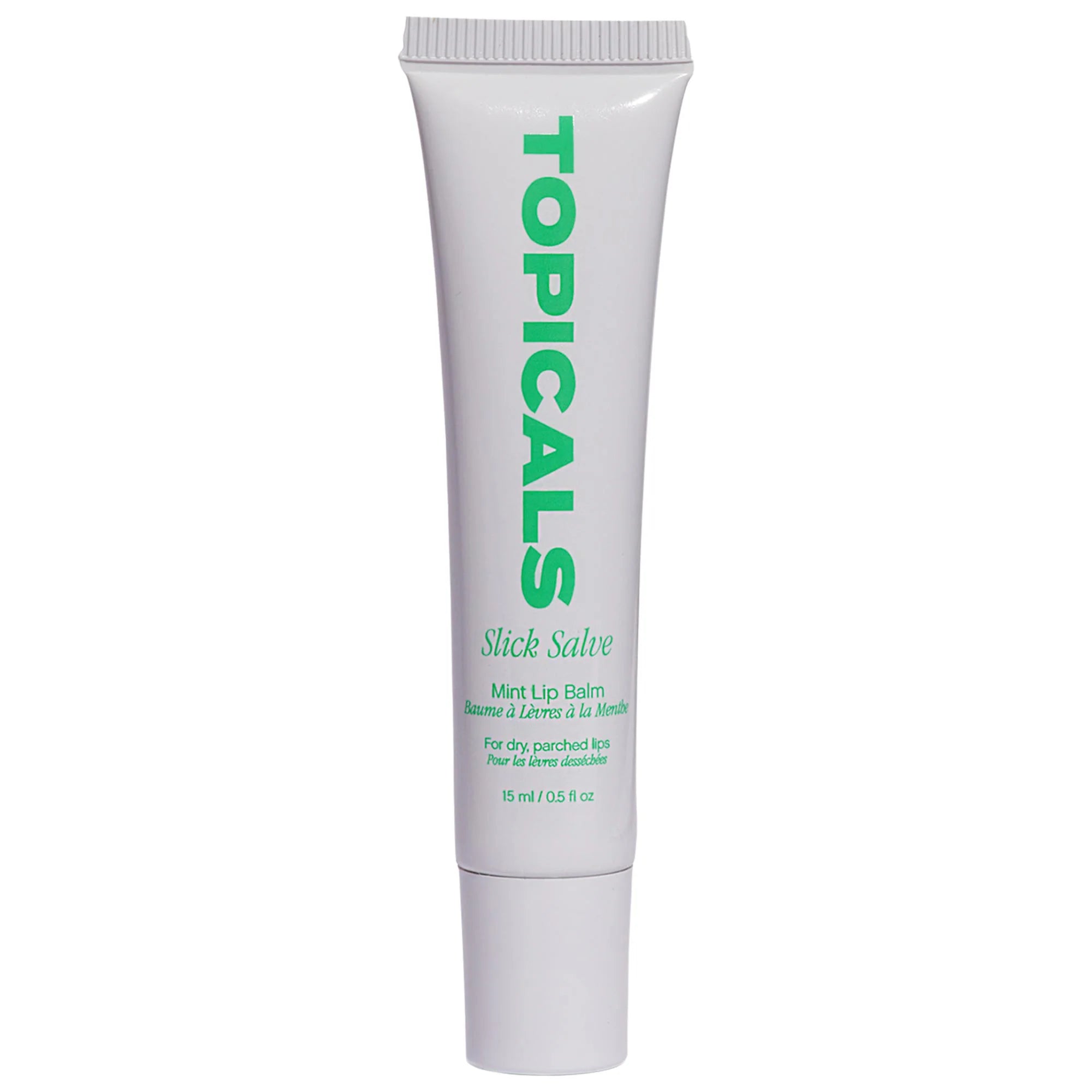Bálsamo labial brillante Slick Salve para calmar e hidratar