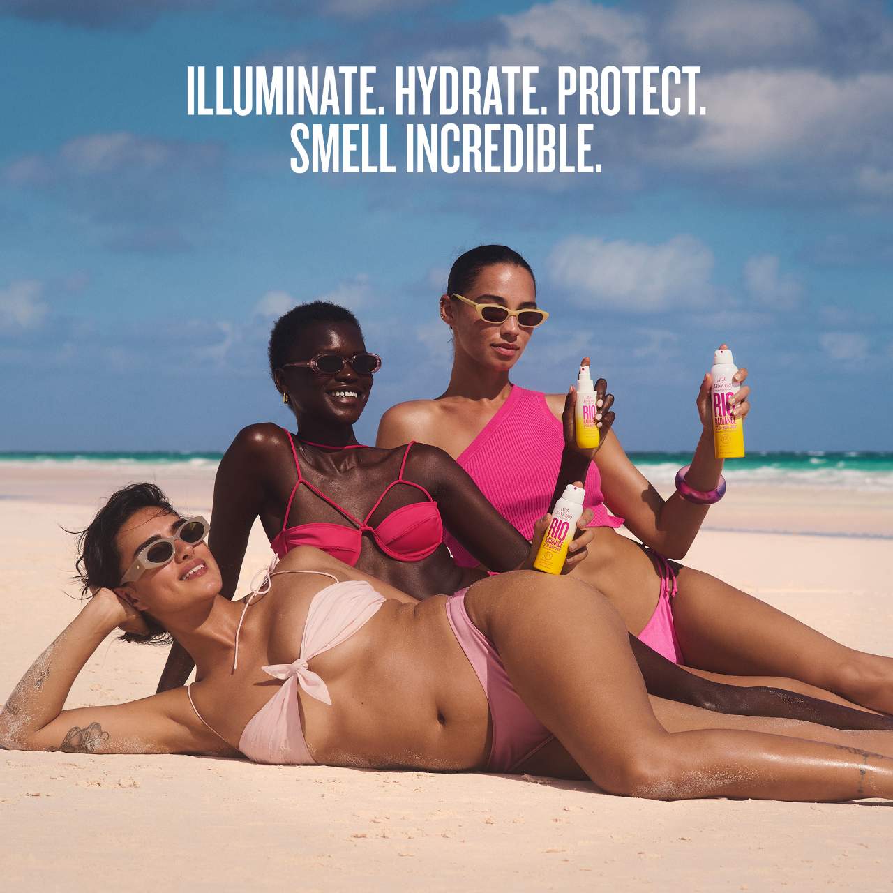 Rio Radiance™ SPF 50 Shimmering Body Oil Sunscreen
