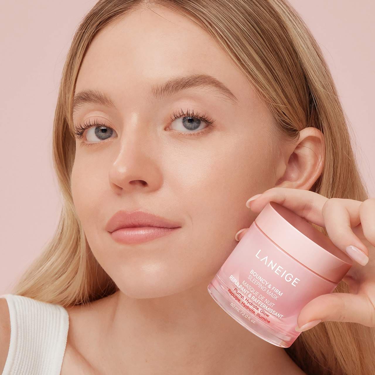 Mascarilla de noche revitalizante y reafirmante con complejo de colágeno de peonía
