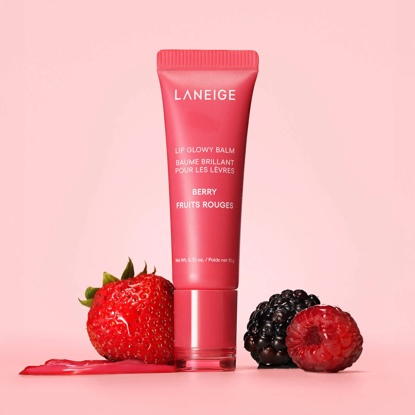 Bálsamo hidratante ligero Lip Glowy con manteca de karité
