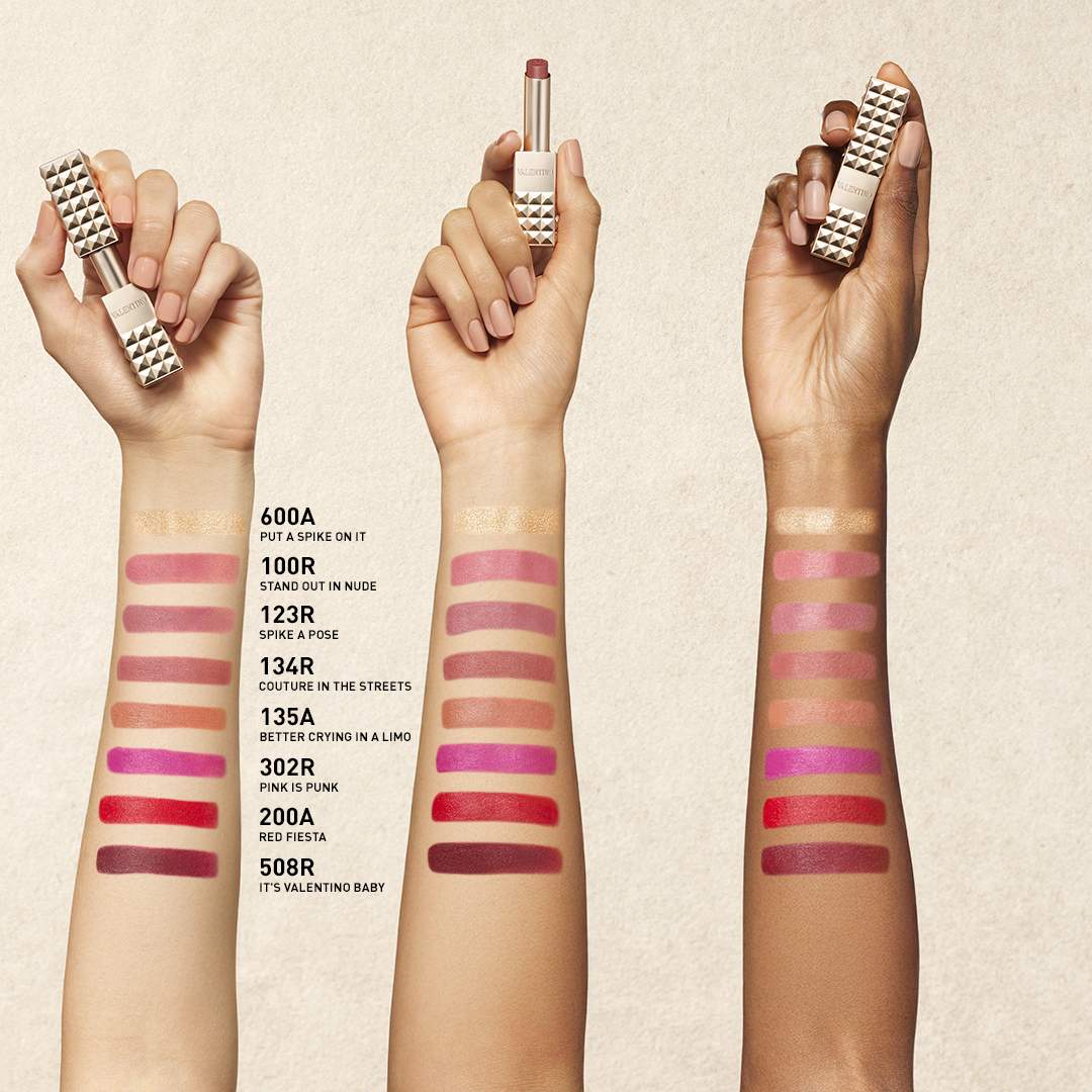 Lápiz labial mate mantecoso de Spike Valentino
