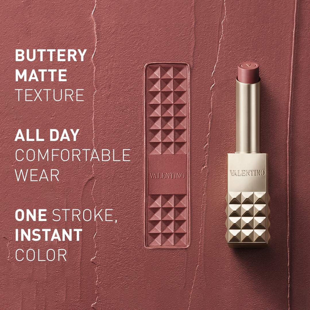 Lápiz labial mate mantecoso de Spike Valentino