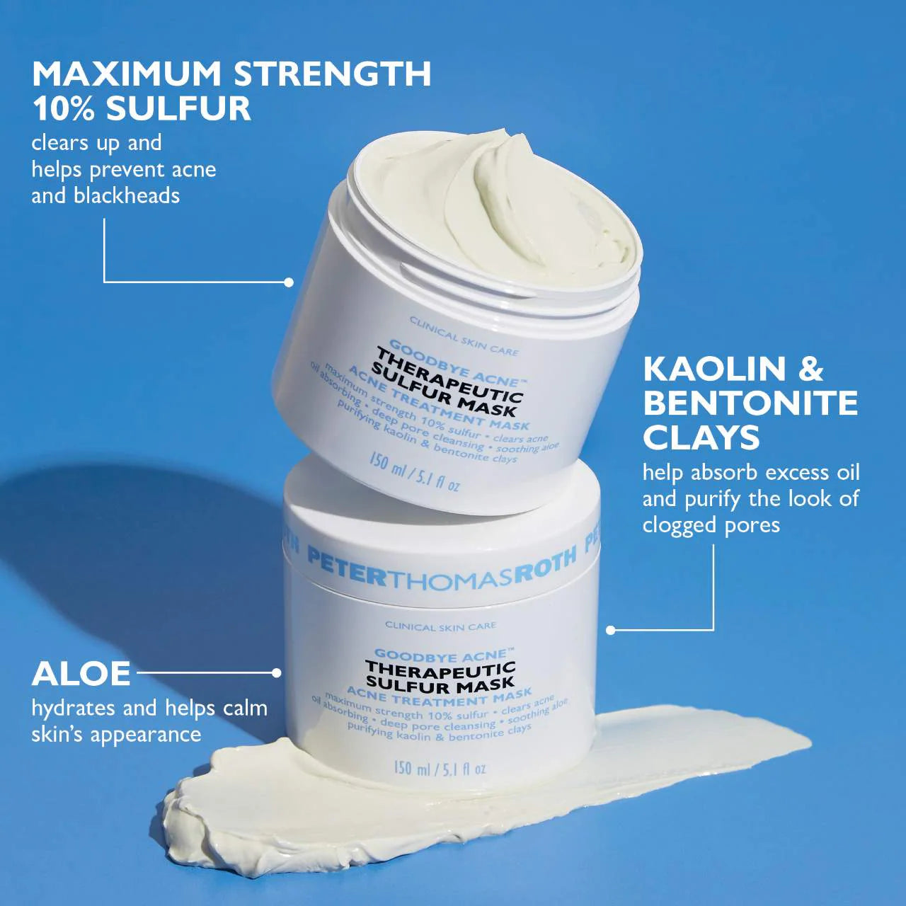 Mascarilla terapéutica de azufre Goodbye Acne™