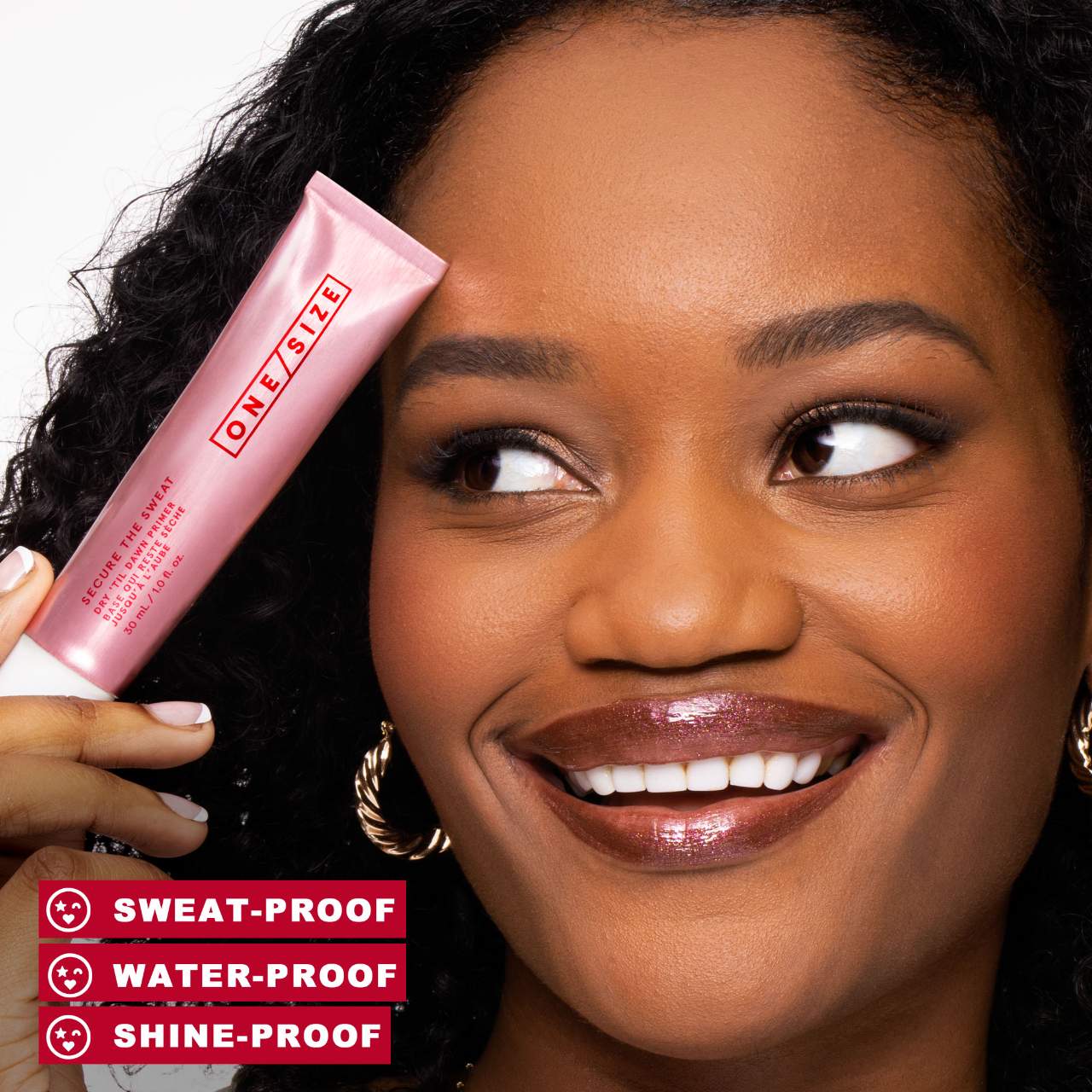 Mini prebase matificante resistente al agua Secure The Sweat