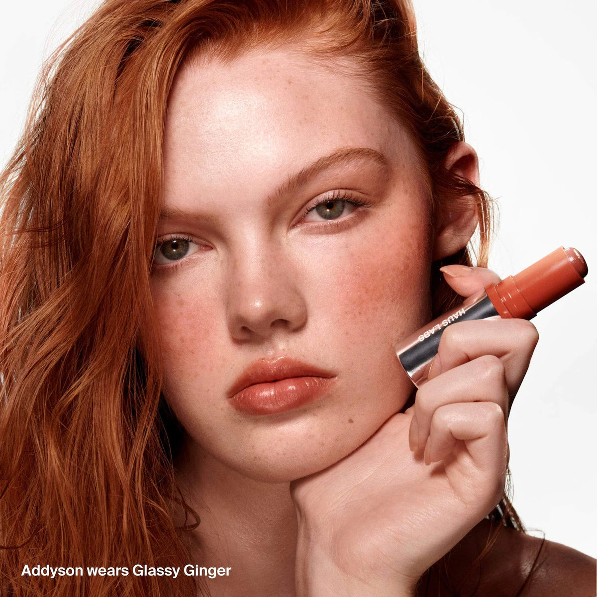 Haus Labs Color Fuse Glassy Blush Balm Stick