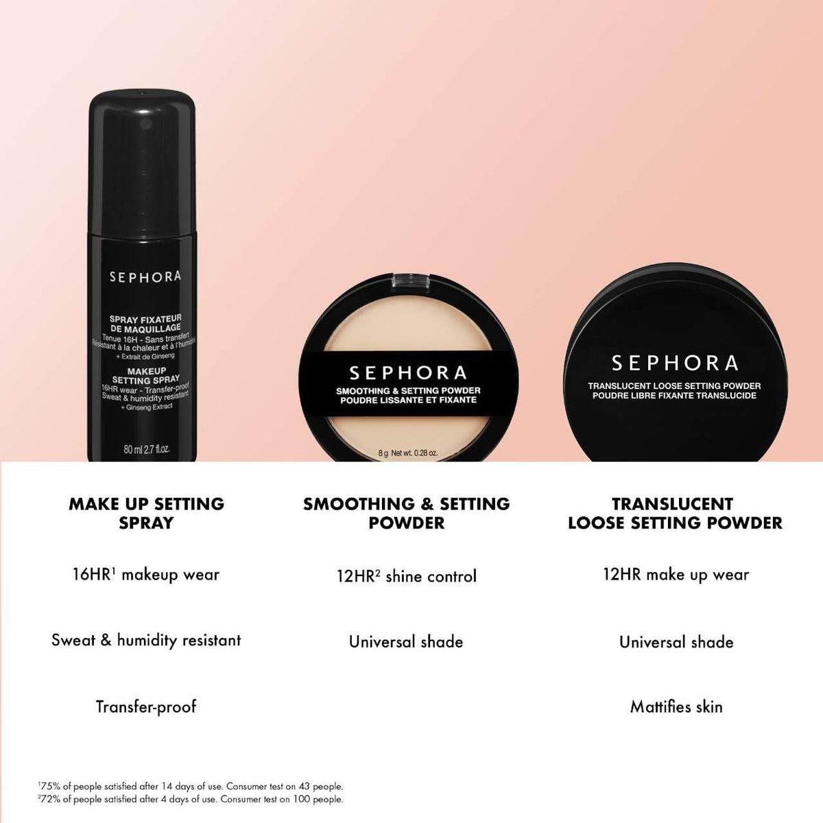 Sephora Collection 12HR Setting & Mattifying Pressed Powder - Universal - image 5