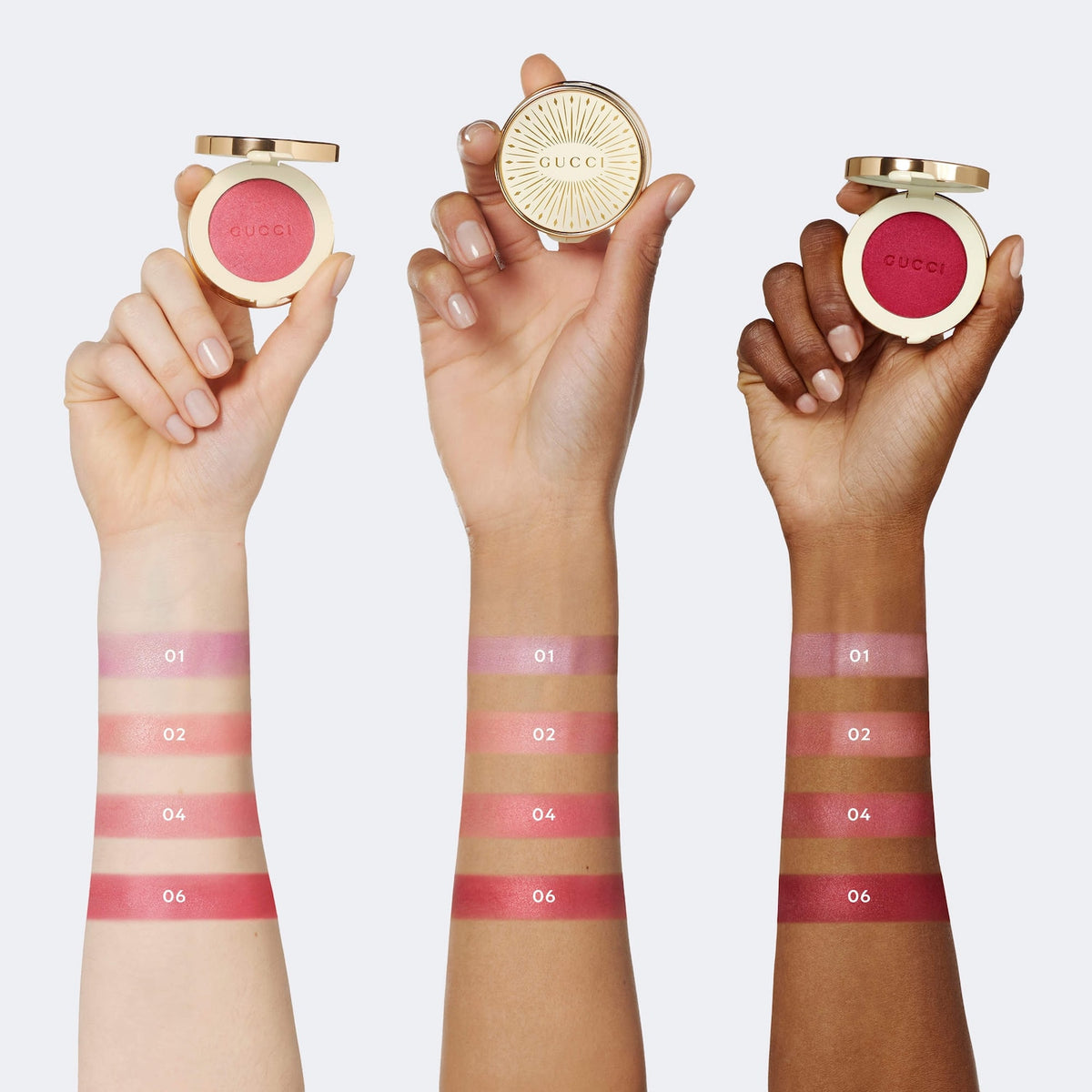 Gucci Glow Dewy Powder Blush 04 Bright Pink — Sephora image 2