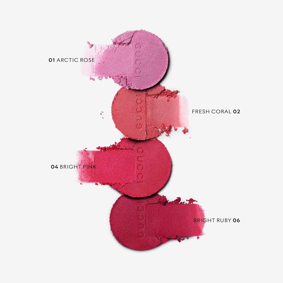 Gucci Glow Dewy Powder Blush 04 Bright Pink — Sephora image 3