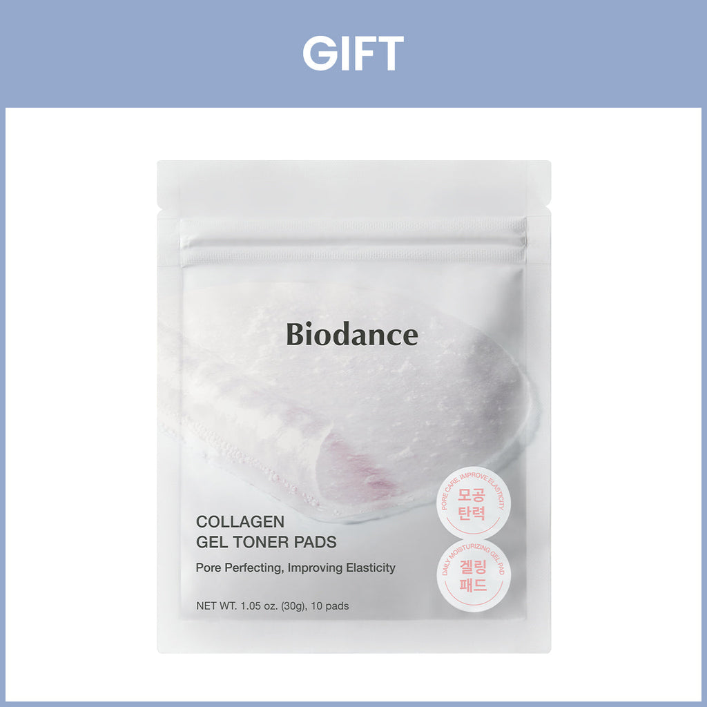 Biodance Collagen Gel Toner Pads — exact 10-pad travel sachet