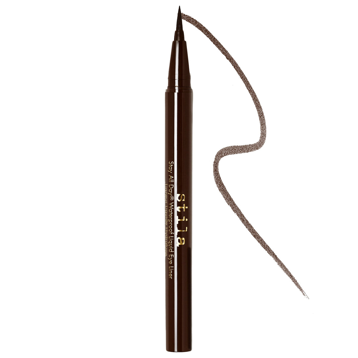Stila Stay All Day Waterproof Liquid Eye Liner — Dark Brown