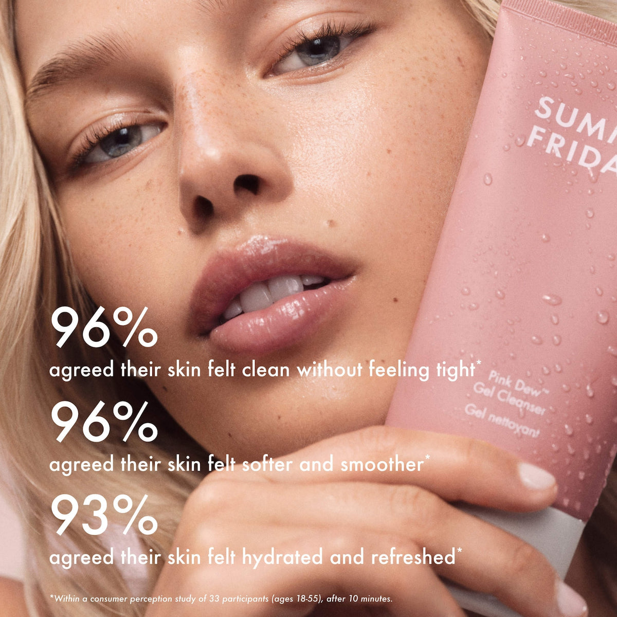 Summer Fridays Pink Dew Gel Cleanser — 50ml