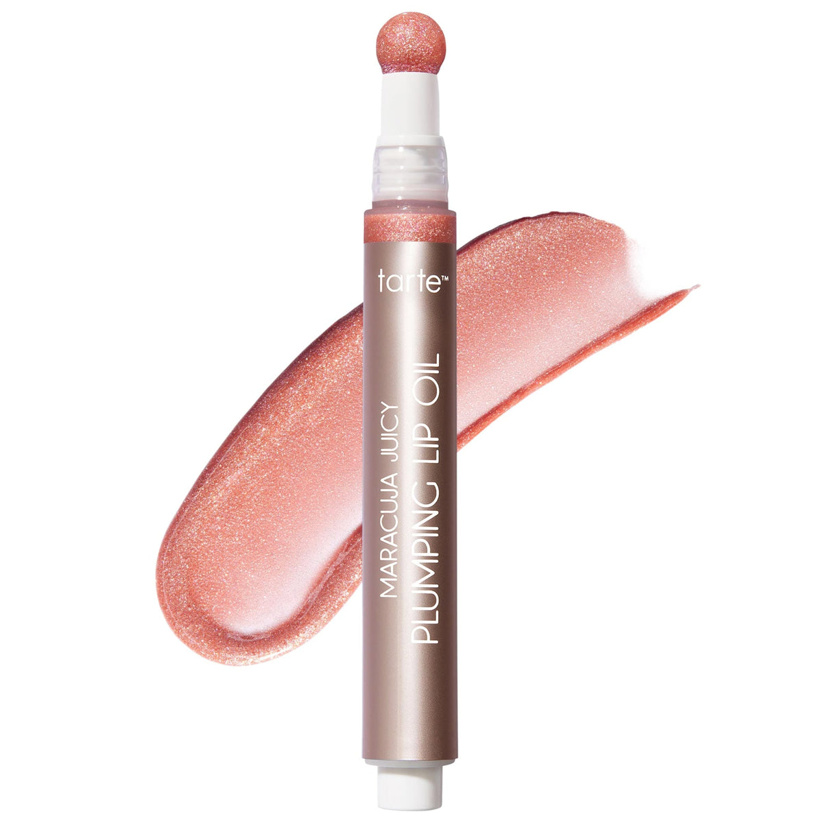 Tarte Maracuja Juicy Plumping Lip Oil — Shimmering Daffodil