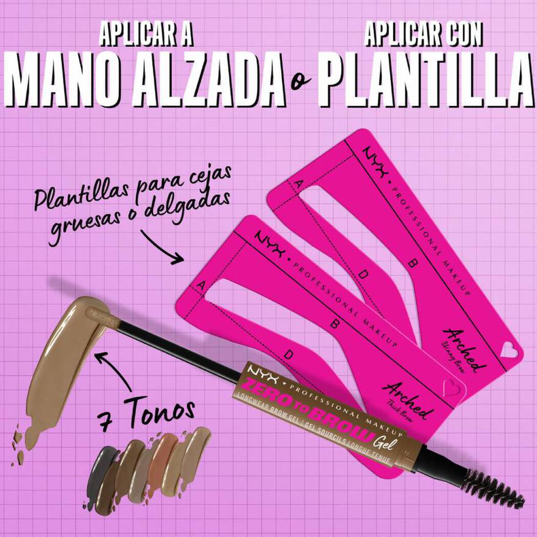PLANTILLAS PARA CEJAS ZERO TO BROW